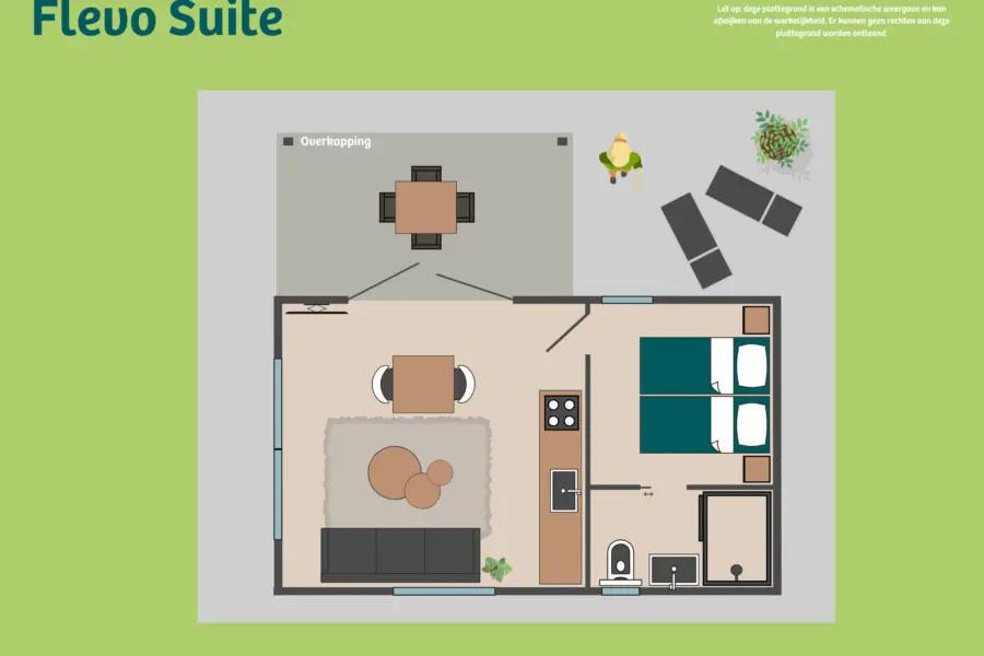 Flevo Suite Plattegrond